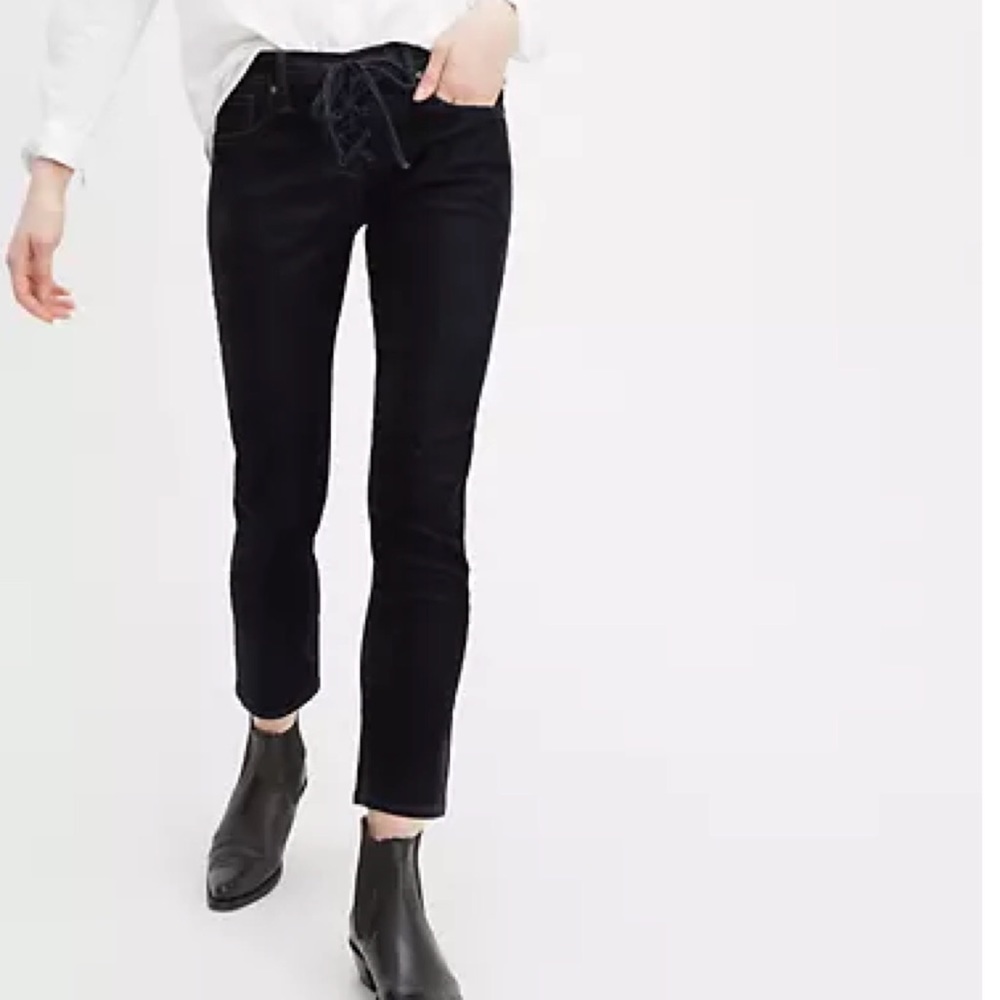 Levi’s Made & Crafted Lace Up Cigarette Jeans Size 25